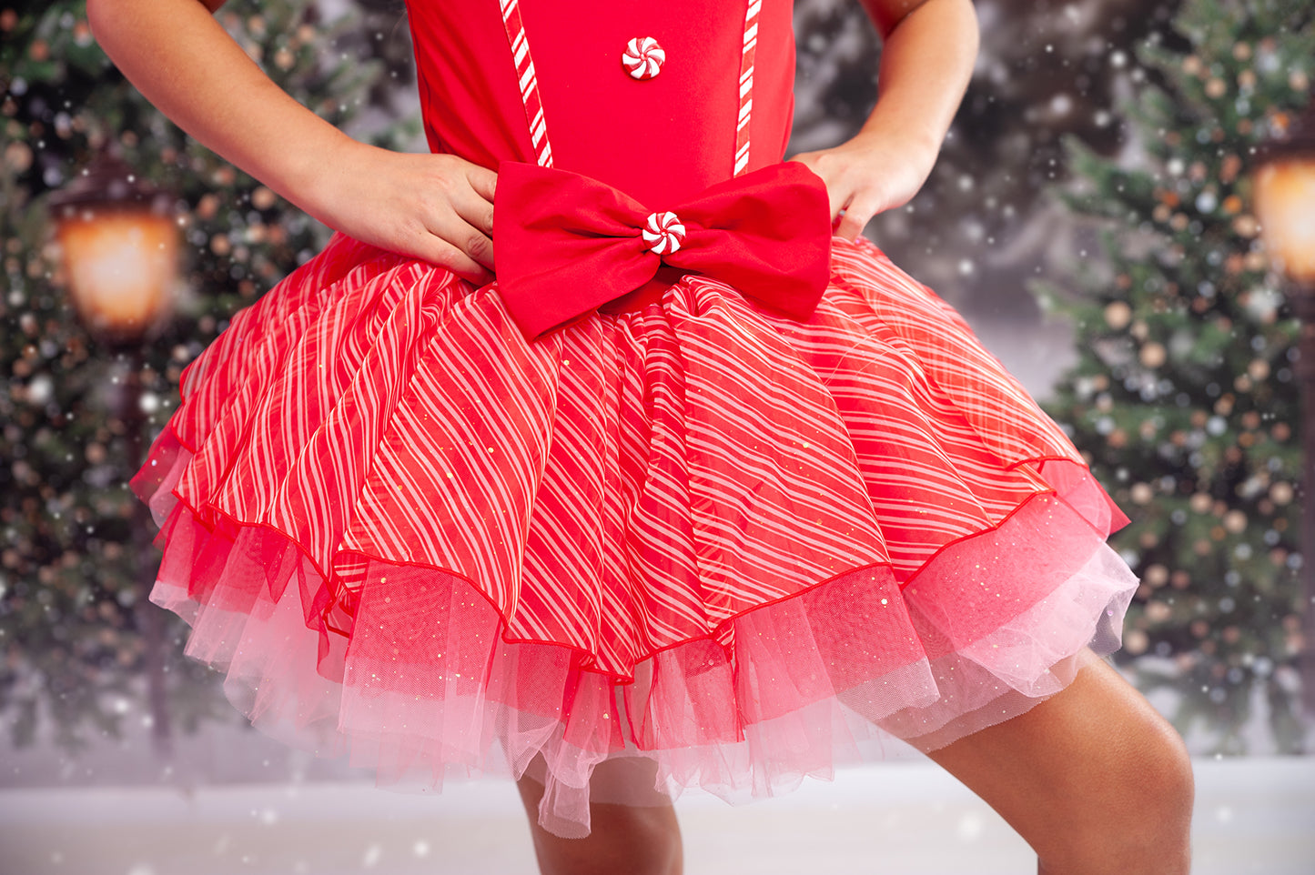 Candy cane 3 piece tutu set