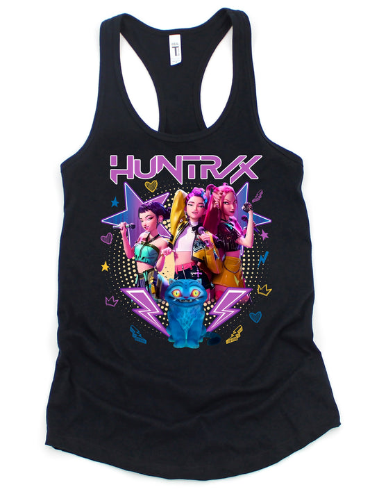 K pop many designs available adult tank (choose design and color)