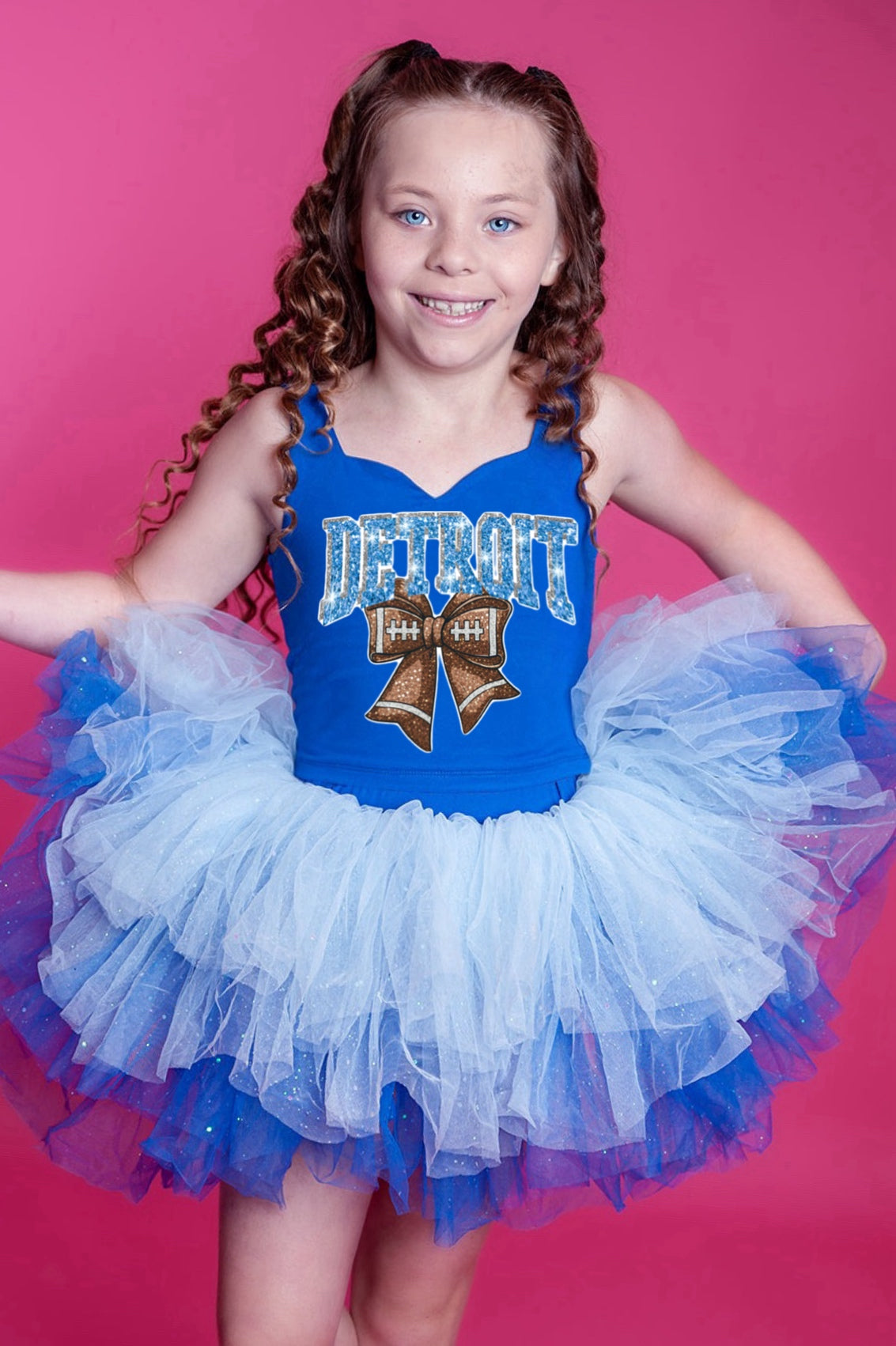 Lions two piece tutu set full coverage (select your design and tutu)