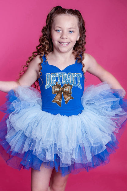 Lions two piece tutu set full coverage (select your design and tutu)