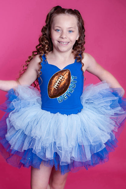 Lions two piece tutu set full coverage (select your design and tutu)