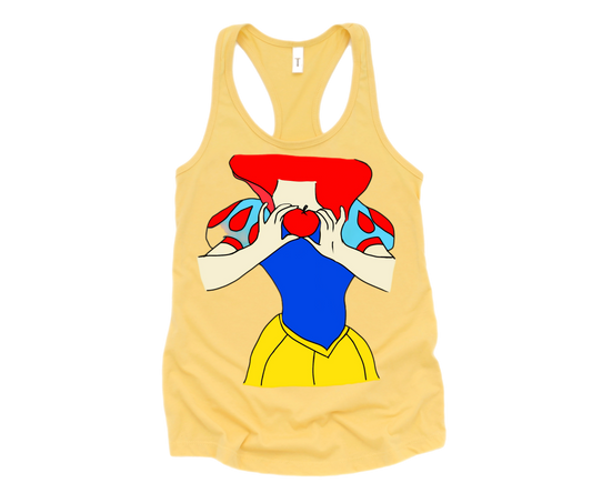 Snow princess body Mom Tank