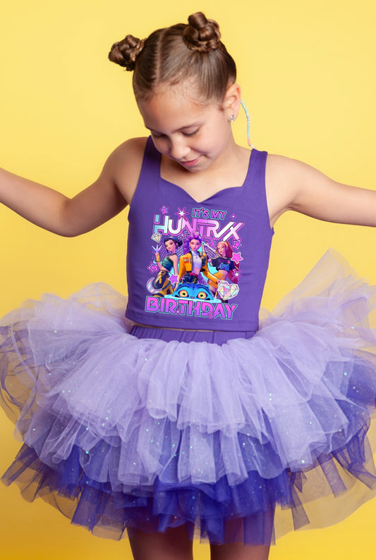 Birthday K pop demon hunters  (choose your tutu)