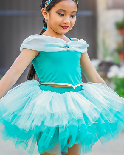 Princess Jasmine Bamboo tutu set