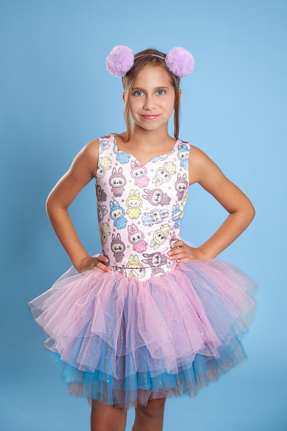 Labubu tutu two piece set