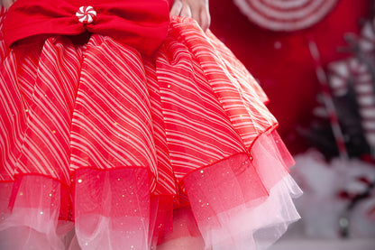 Candy cane 3 piece tutu set