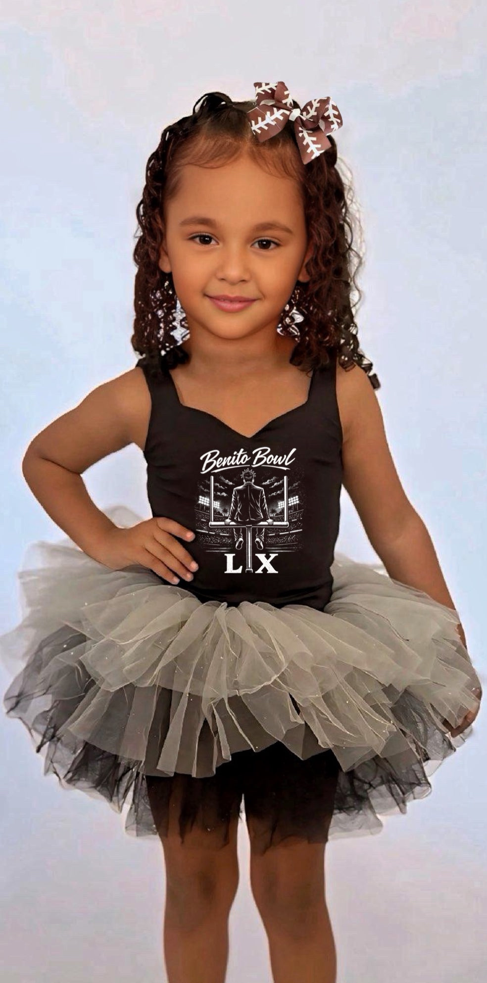 Benito Bowl two piece tutu set full coverage (select your design)