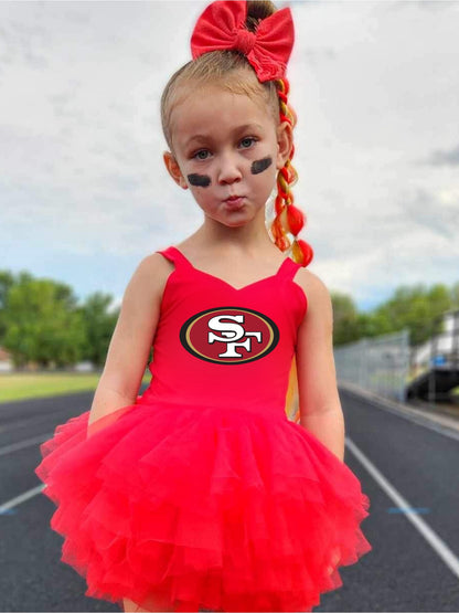 NFL CUSTOM LOGOS ANY STYLE ANY LOGO TUTU LEOTARDS