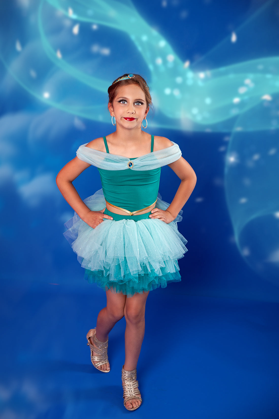 Princess Jasmine Bamboo tutu set AriTutus LLC