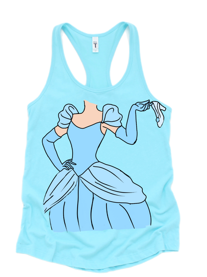 Cindy princess body Mom Tank