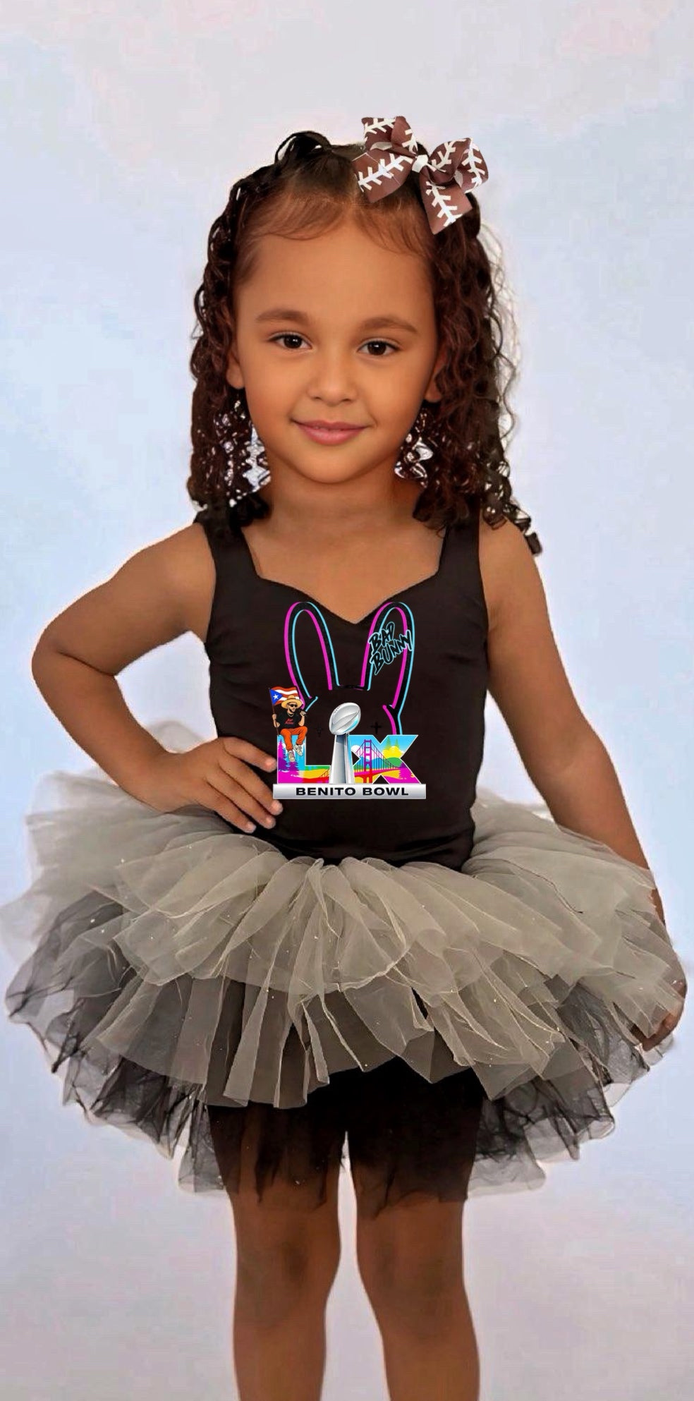 Benito Bowl two piece tutu set full coverage (select your design)