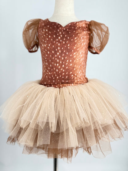 Brown tutu set Reindeer with options