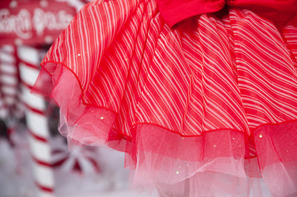 Candy cane 3 piece tutu set