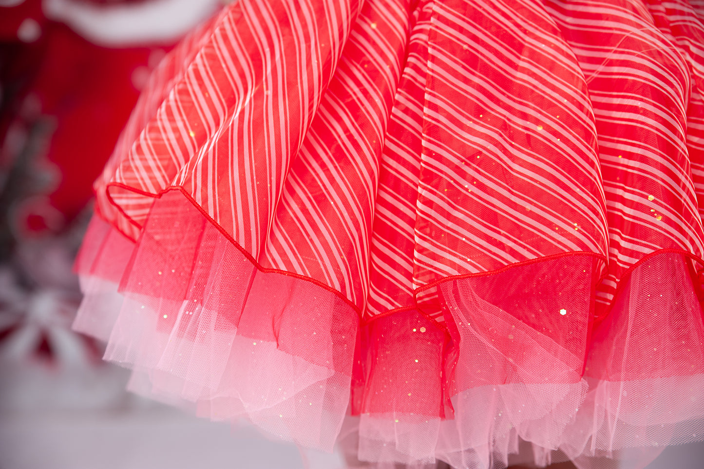 Candy cane 3 piece tutu set