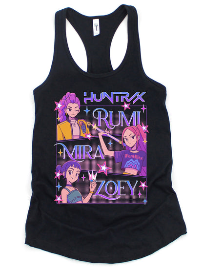 K pop many designs available adult tank (choose design and color)