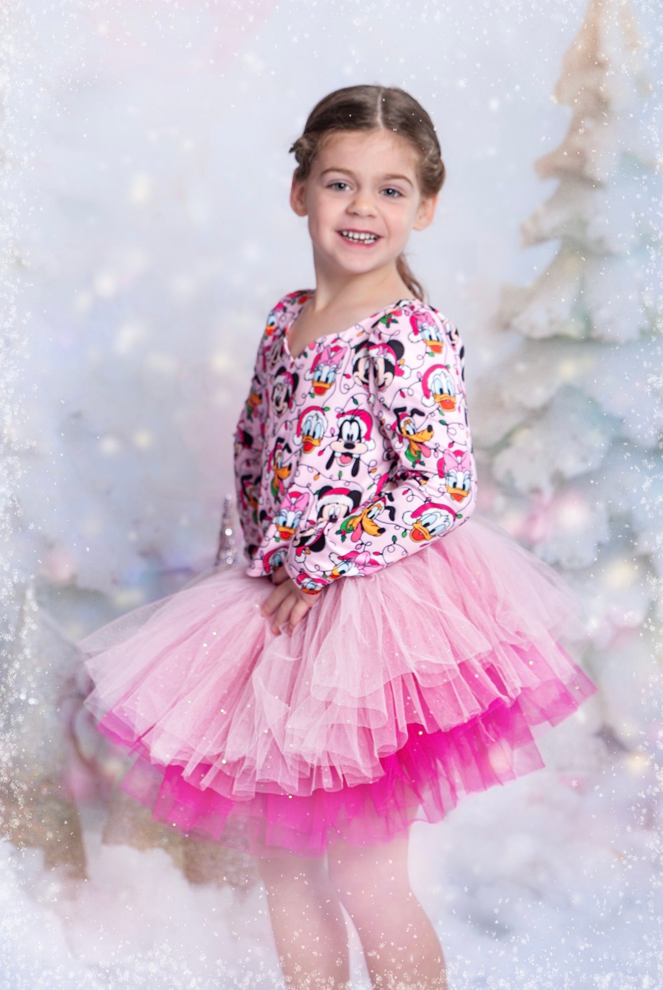 Mouse and friends Christmas two piece set