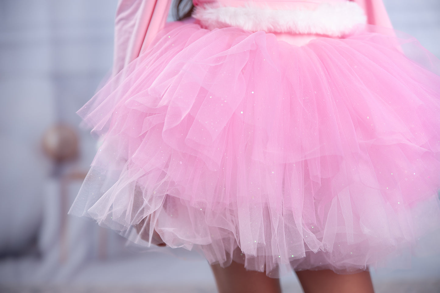 Pink Santa 3 piece tutu Set Bamboo