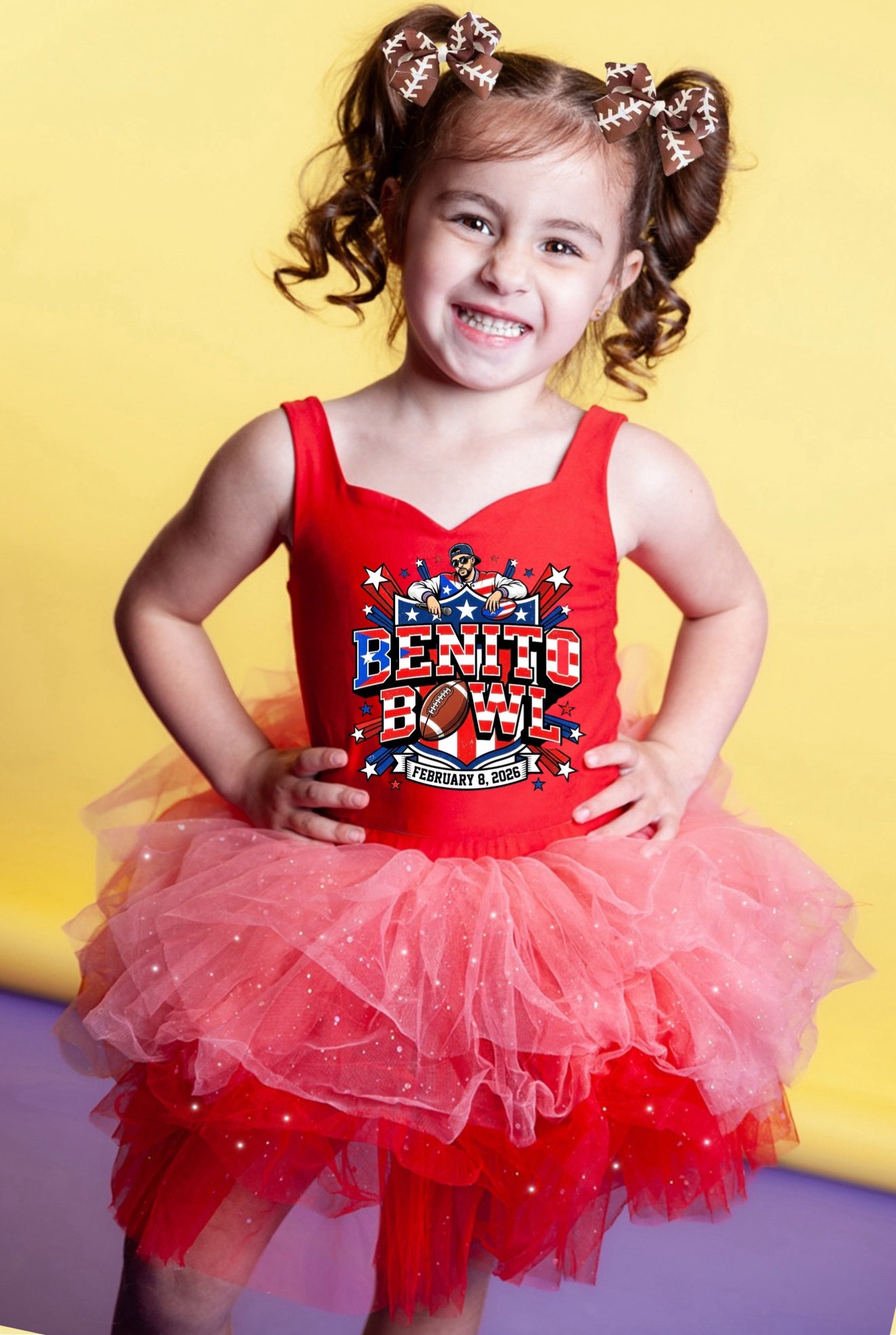 Benito Bowl two piece tutu set full coverage (select your design)