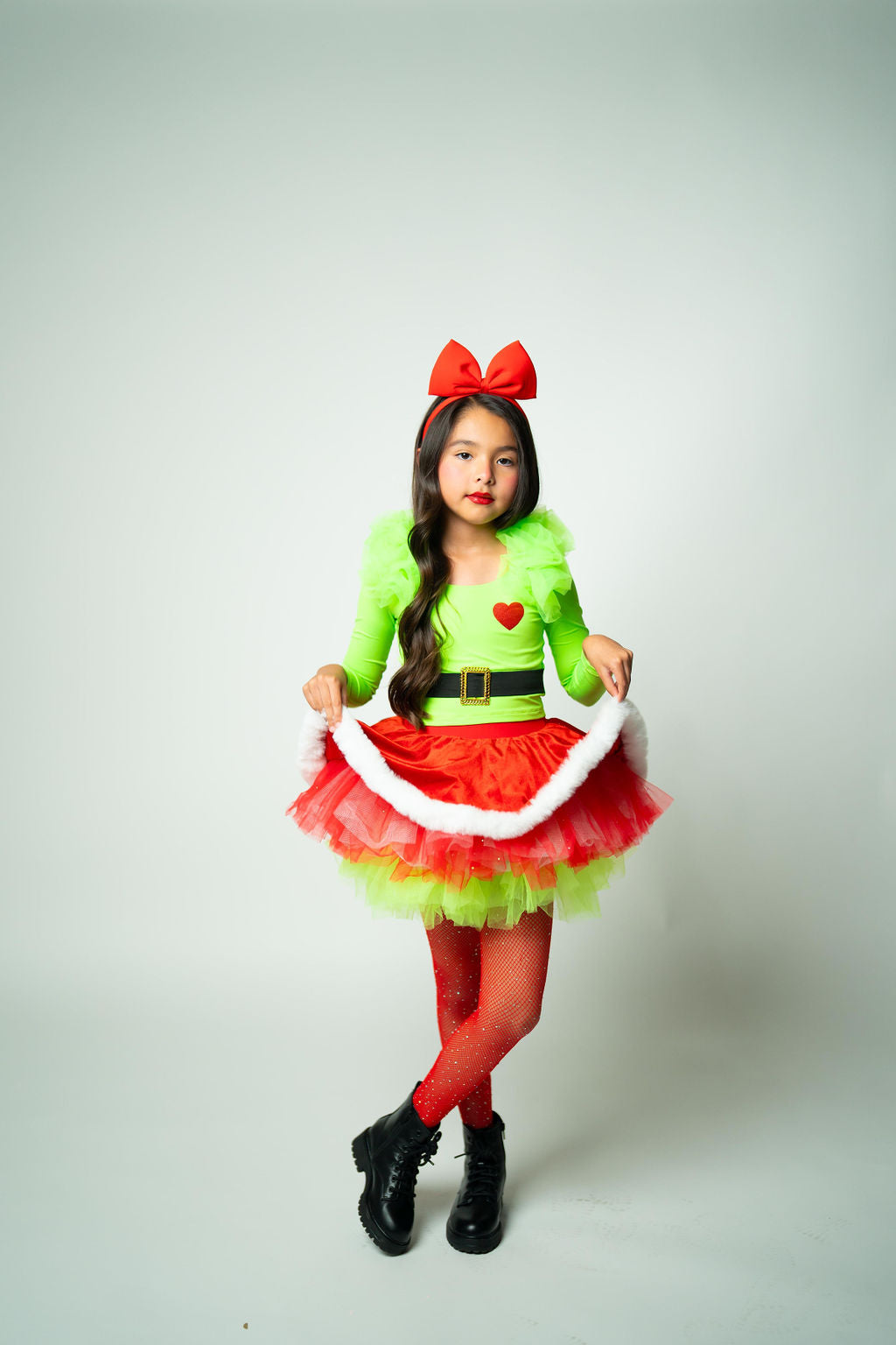 Mr Mean one two piece tutu set