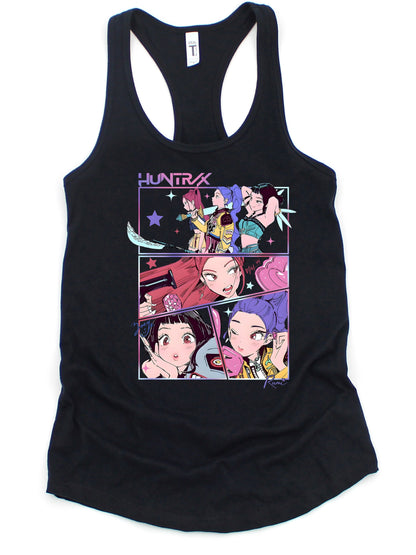 K pop many designs available adult tank (choose design and color)