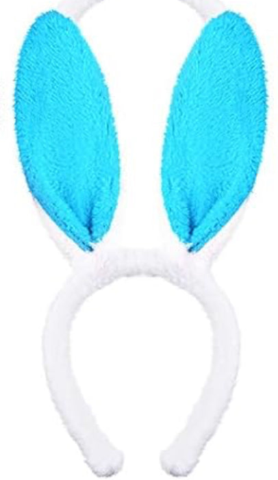 Blue bunny bamboo 2 piece set with ears and tail