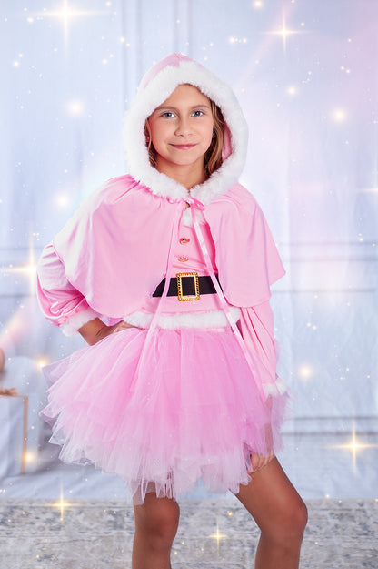 Pink Santa 3 piece tutu Set Bamboo