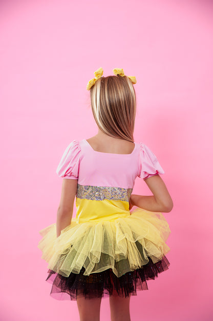 Pencil school two piece bamboo tutu set (full top)