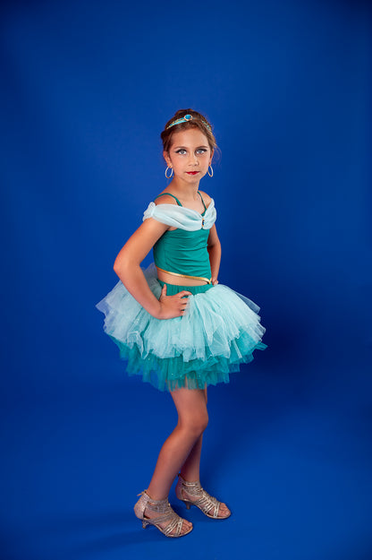 Princess Jasmine Bamboo tutu set