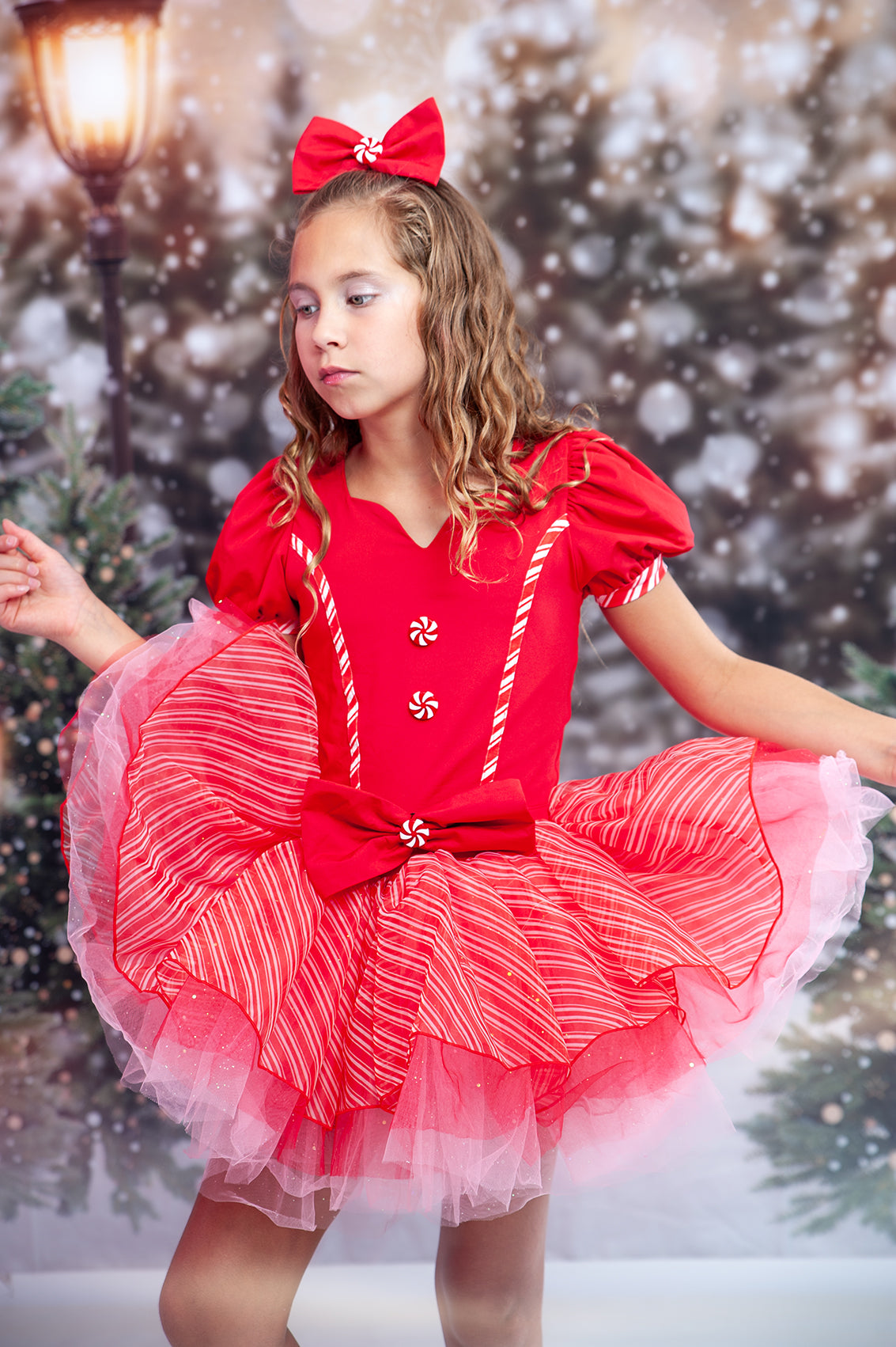 Candy cane 3 piece tutu set