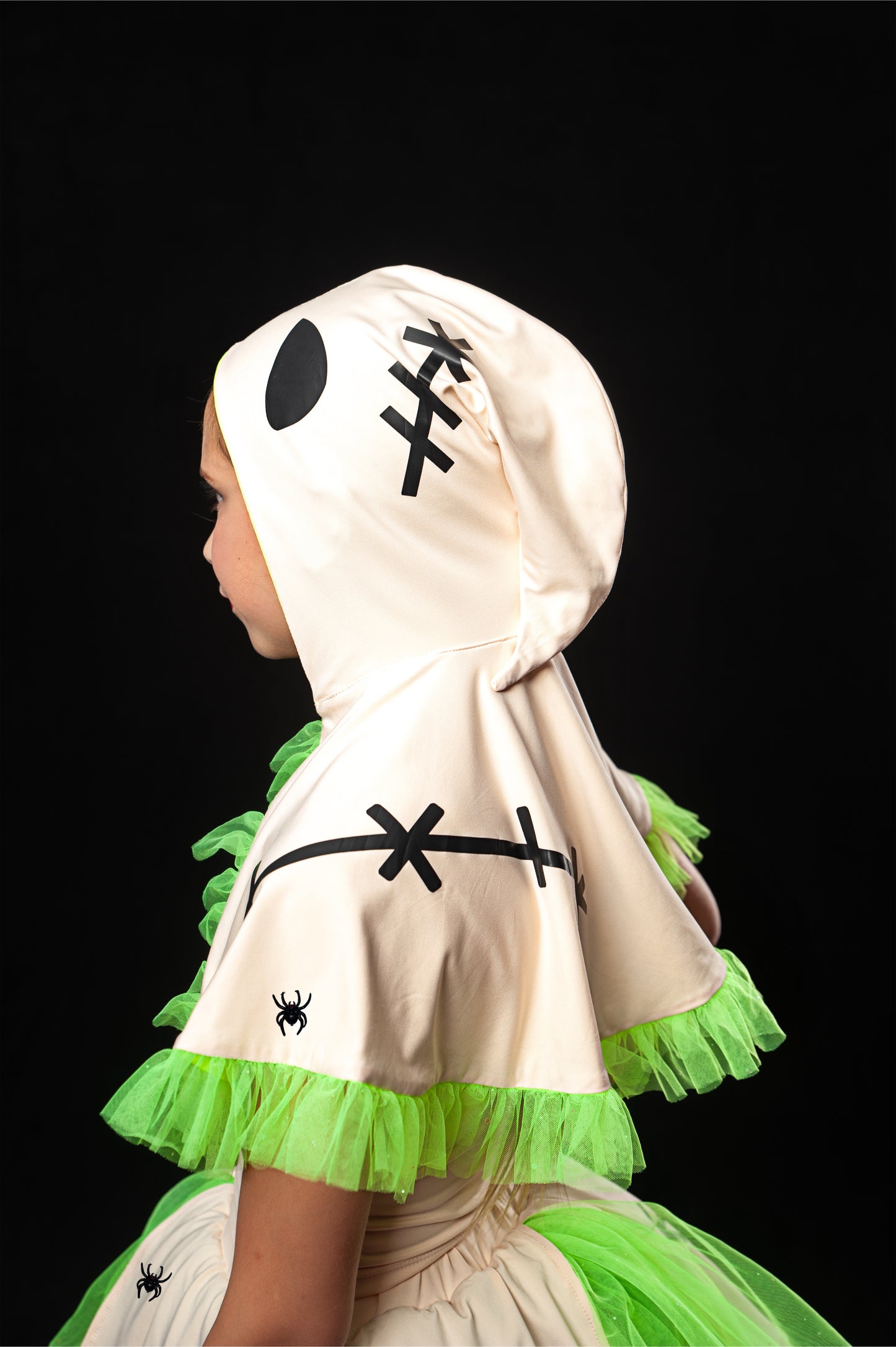 Oogie Boogie man three piece tutu set full coverage (cape included)