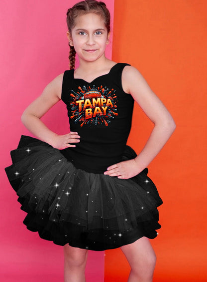 Tampa bay buccaneers two piece tutu set full coverage (select your design and tutu)