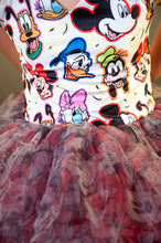 Load image into Gallery viewer, Mouse and friends printed tulle tutu leo