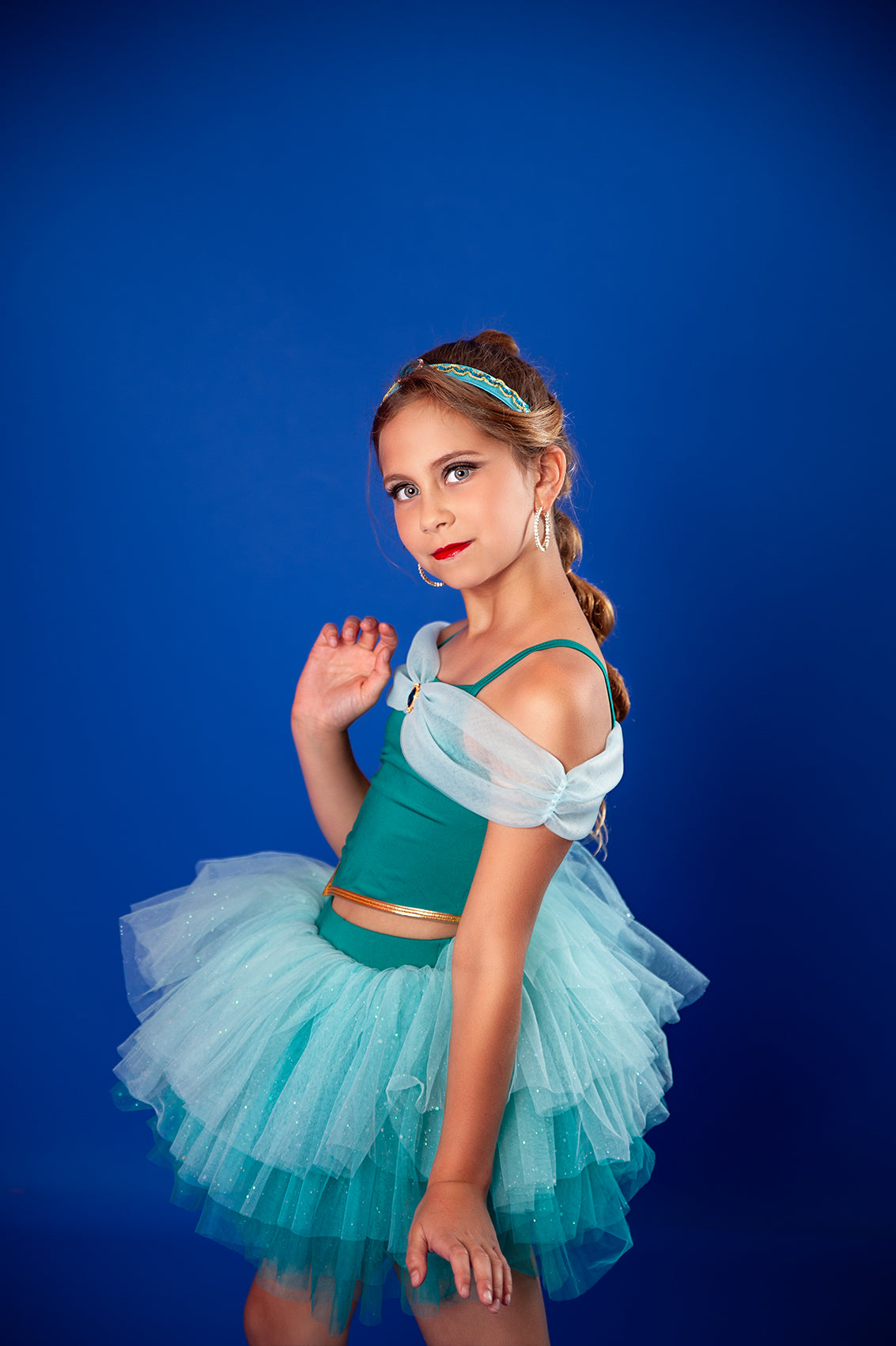 Princess Jasmine Bamboo tutu set