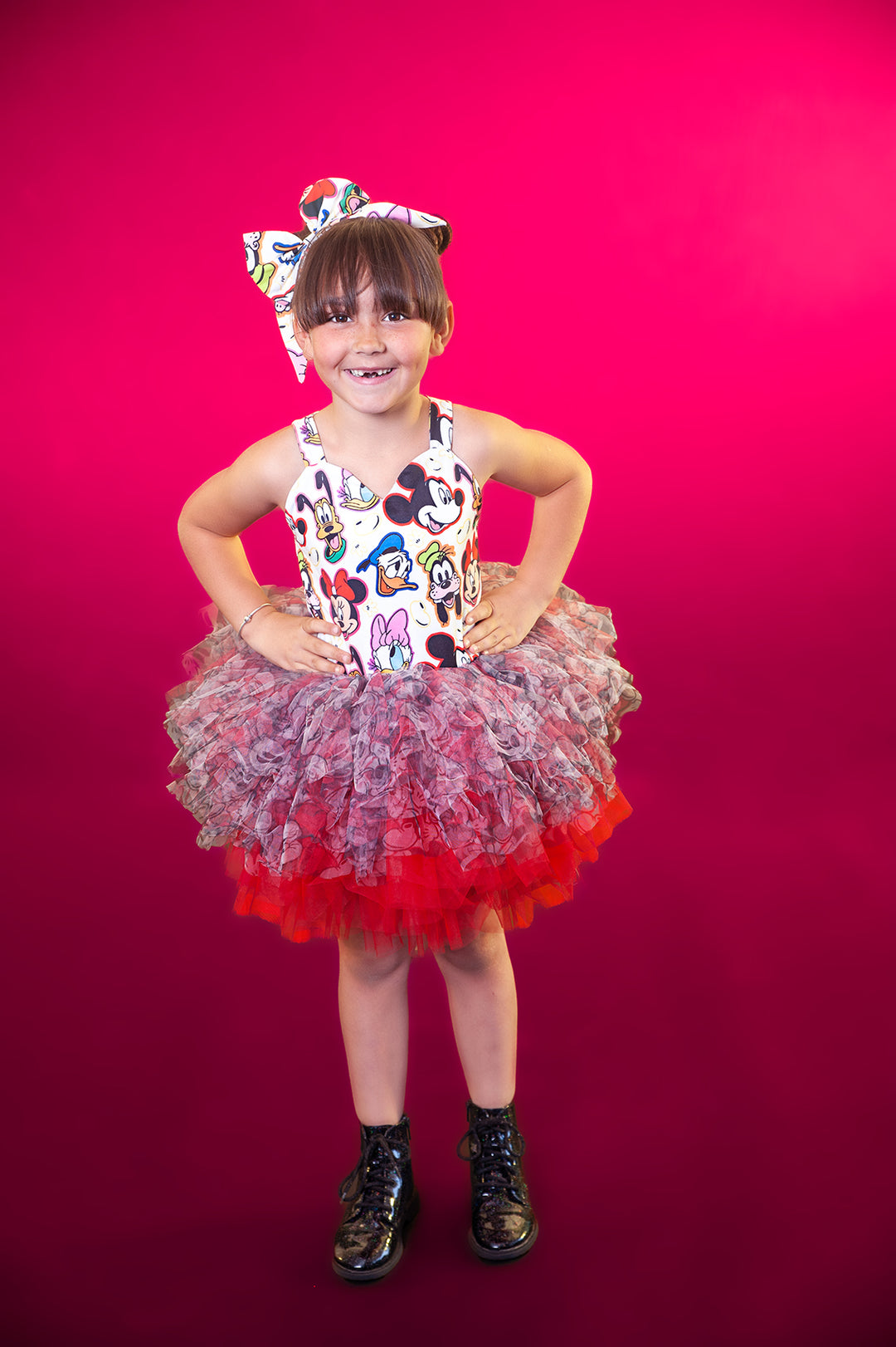 Mouse and friends printed tulle tutu leo