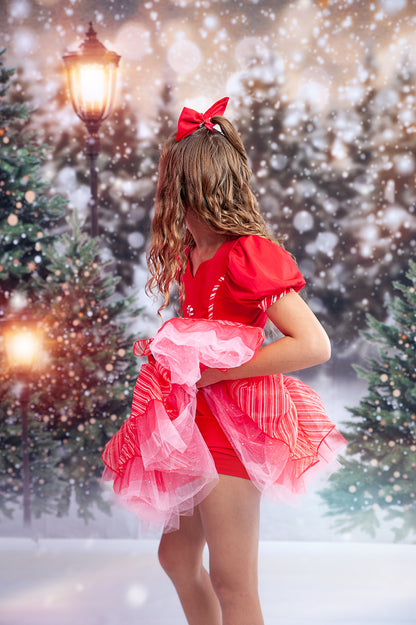 Candy cane 3 piece tutu set