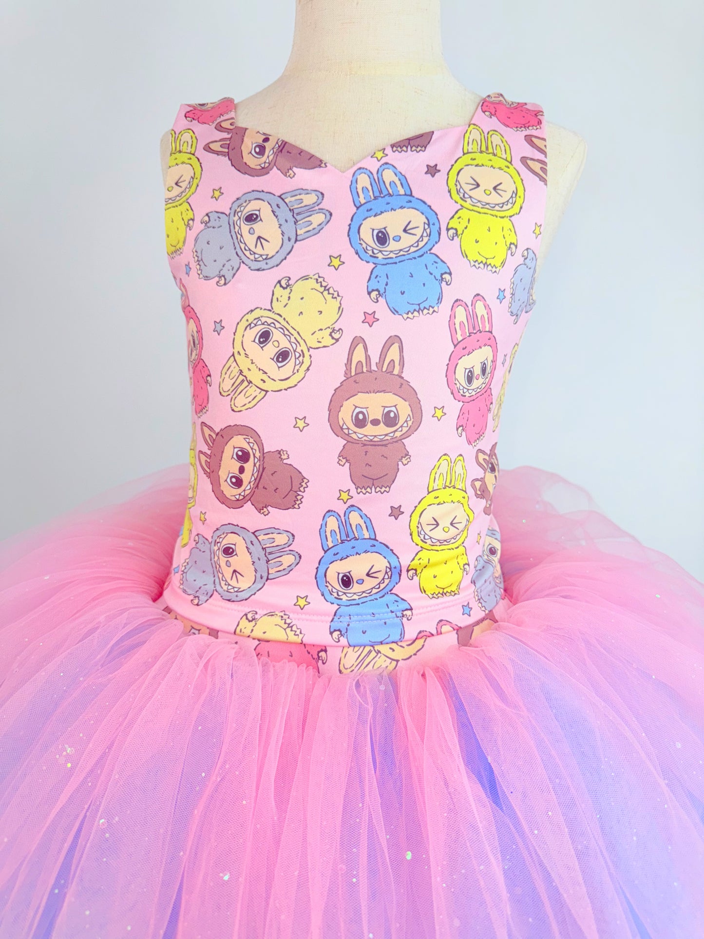 Labubu tutu two piece set