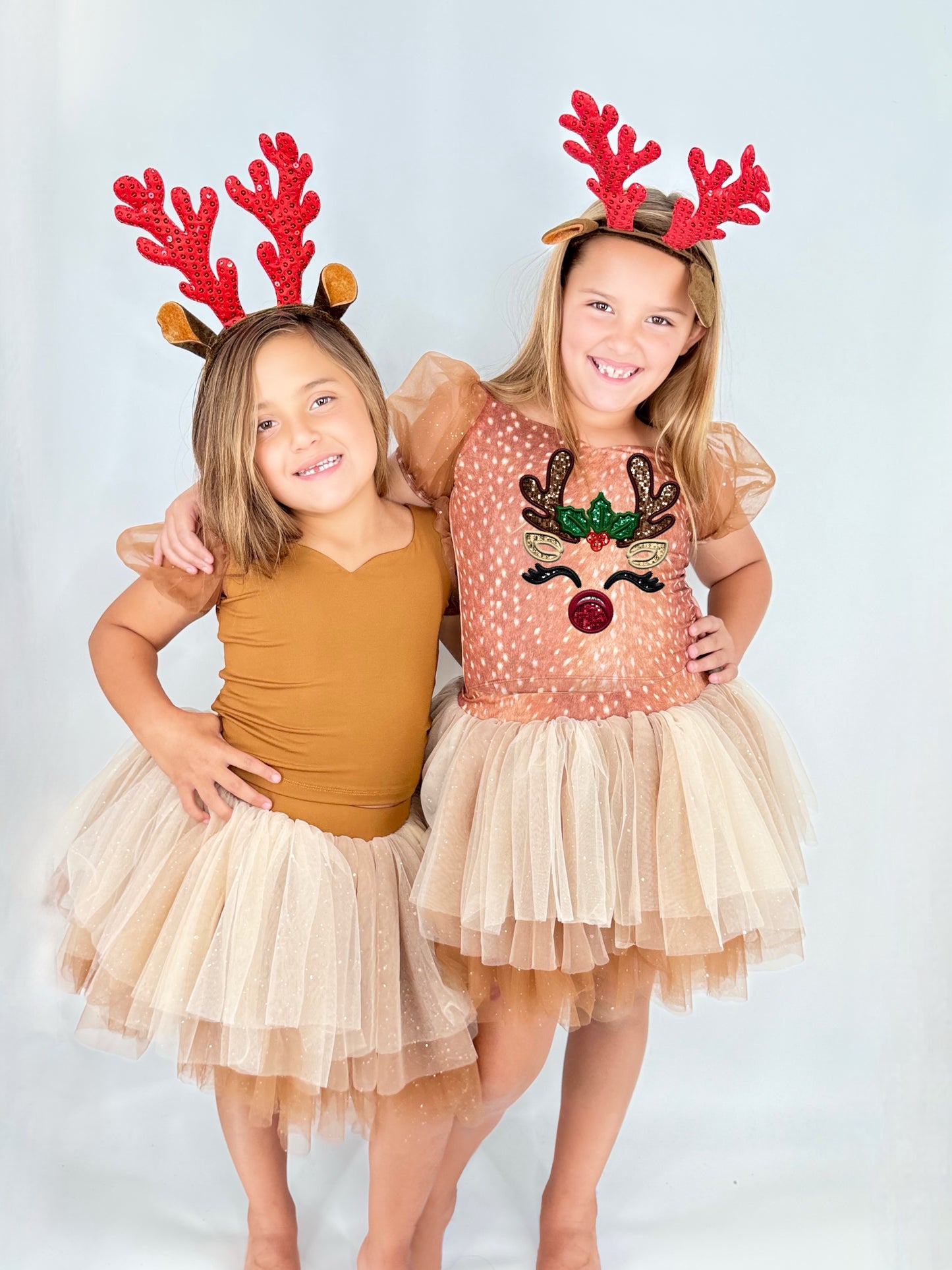 Brown tutu set Reindeer with options