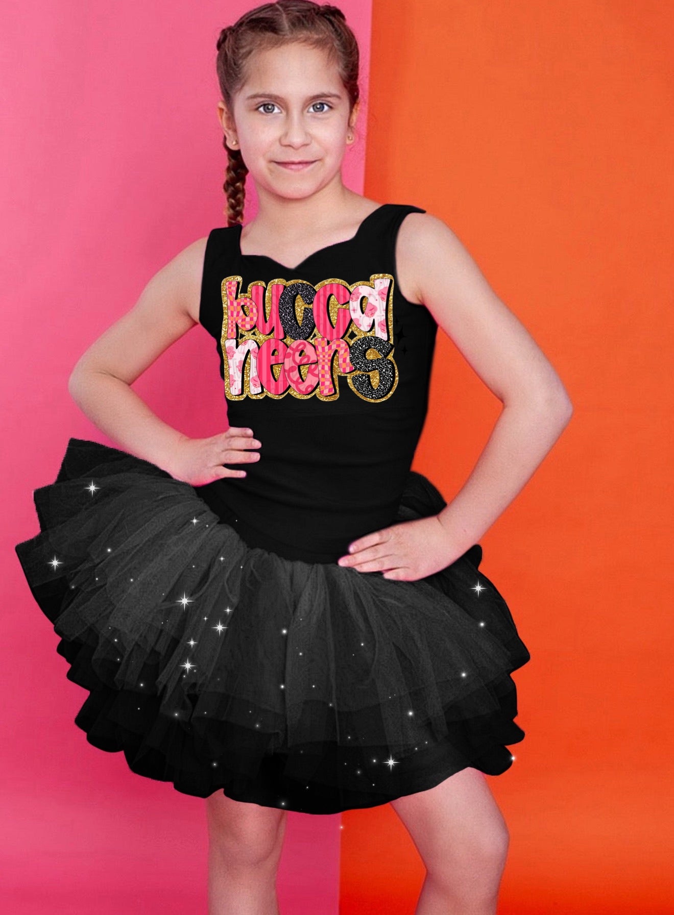 Tampa bay buccaneers two piece tutu set full coverage (select your design and tutu)