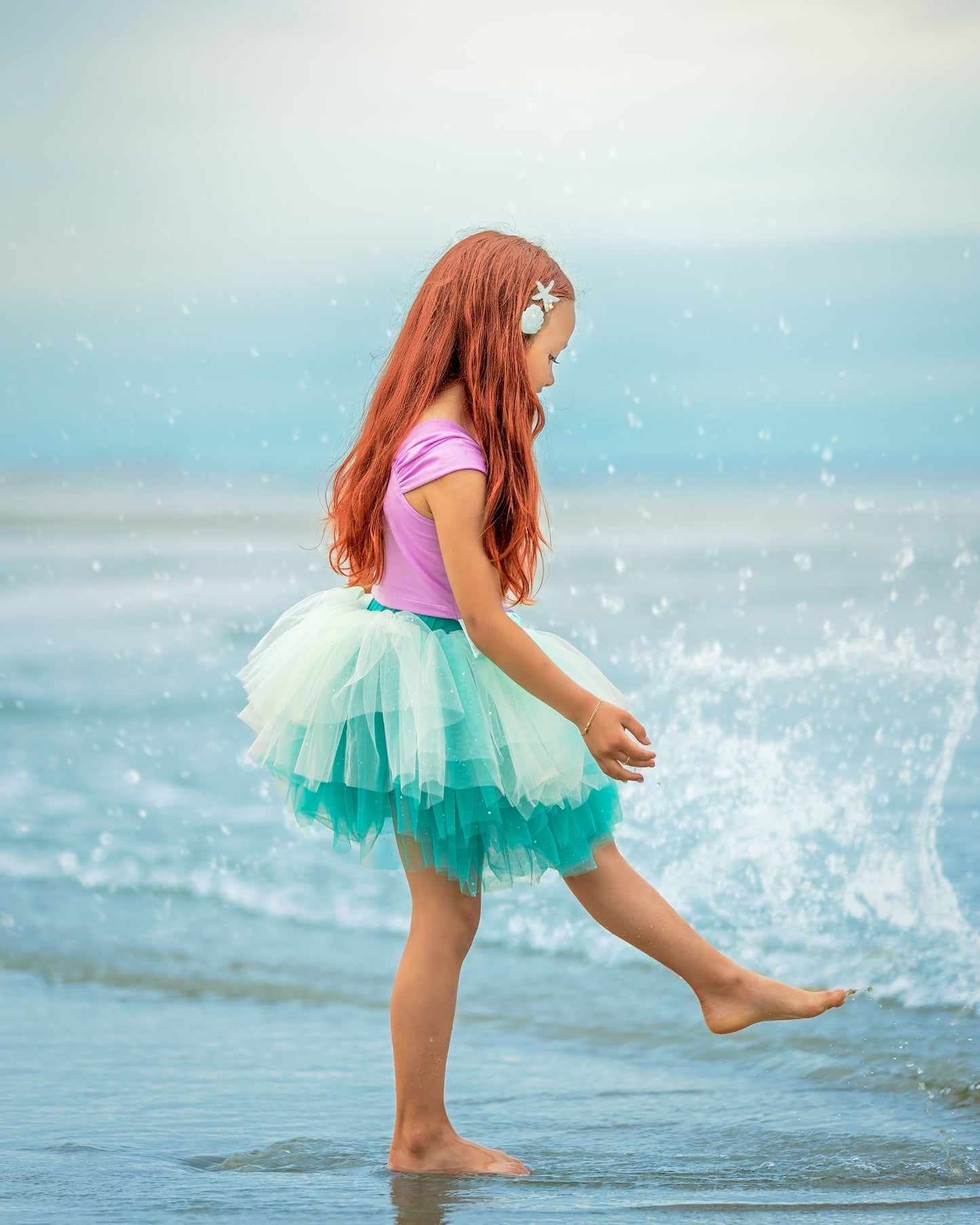 Mermaid Bamboo tutu set