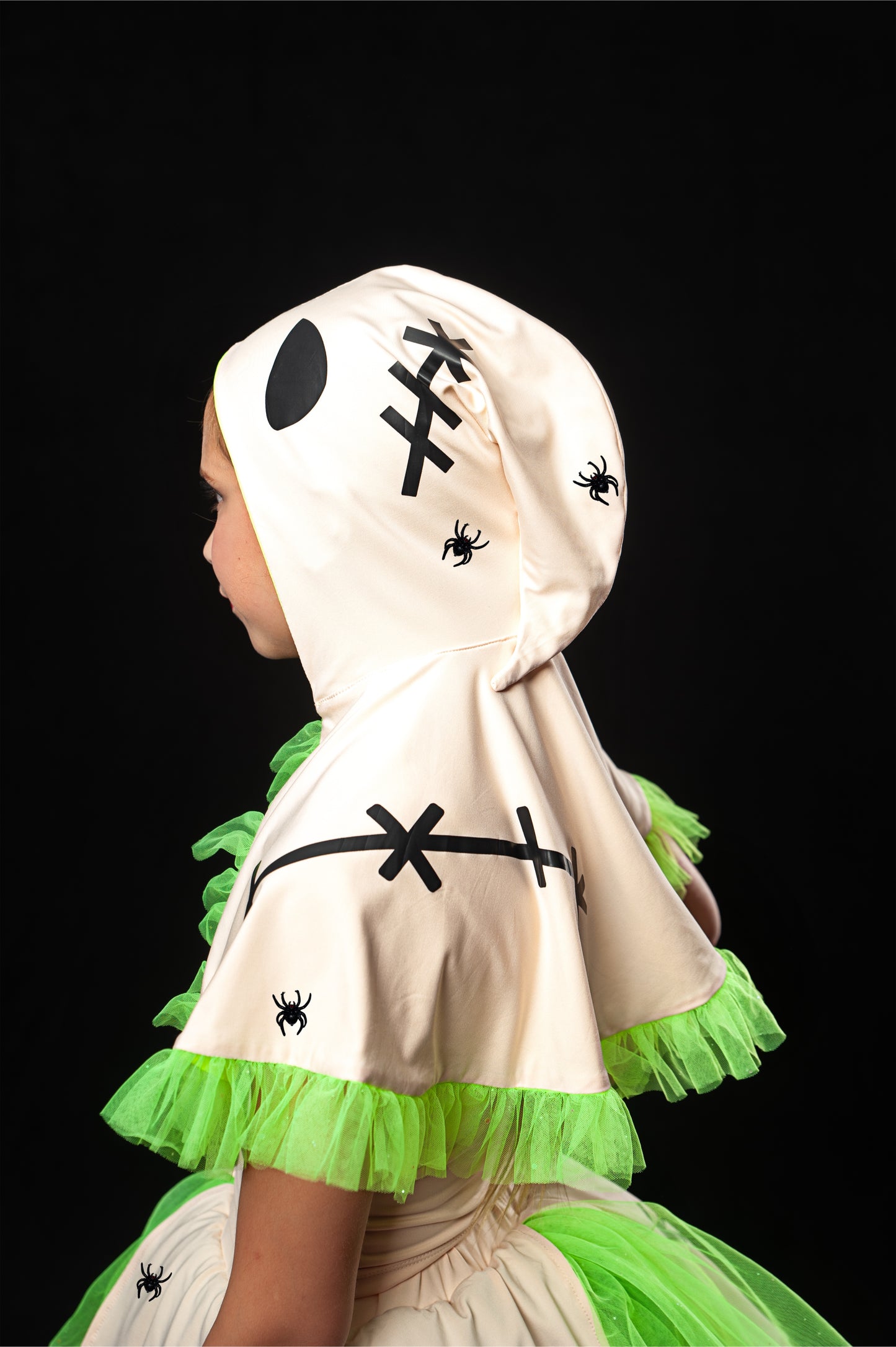 Oogie Boogie man three piece tutu set full coverage (cape included)