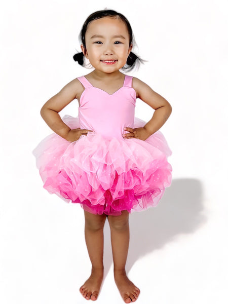 Light Pink Ombre soft tulle 6 layers one piece – AriTutus LLC
