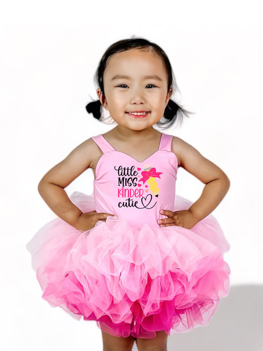 LITTLE MISS (ANY GRADE) soft tulle tutu leotard