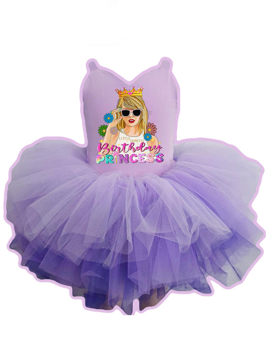 Taylor Birthday purple soft tulle