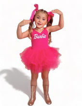 Load image into Gallery viewer, PINK  B Girl sweetheart neckline  tutu leo