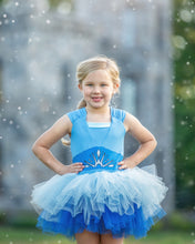Load image into Gallery viewer, Ice sister inspired tutu leotard
