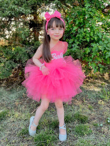 B Girl sweetheart neckline  one shoulder tutu leo