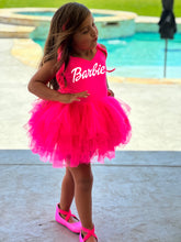 Load image into Gallery viewer, Neon pink soft tulle B girl