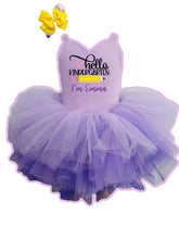 Load image into Gallery viewer, HELLO  (HELLO ANY GRADE) SWEETHEART SOFT TULLE TUTU LEOTARD