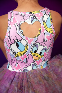 Duck Girl printed tulle tutu leo