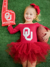 Load image into Gallery viewer, COLLEGIATE CUSTOM LOGOS ANY STYLE ANY LOGO TUTU LEOTARDS